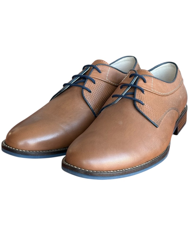  Δερμάτινο Ανδρικό Παπούτσι - N753