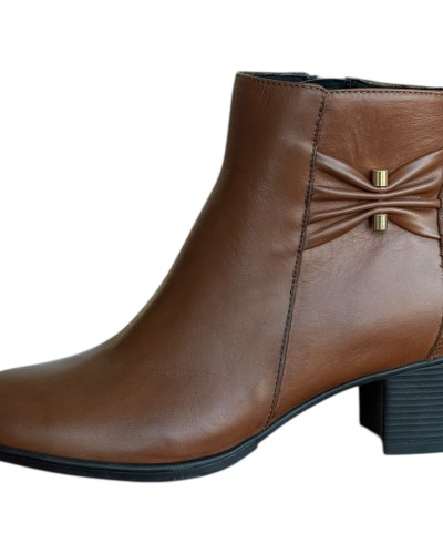 Δερμάτινο Γυναικείo Μποτάκι - N770