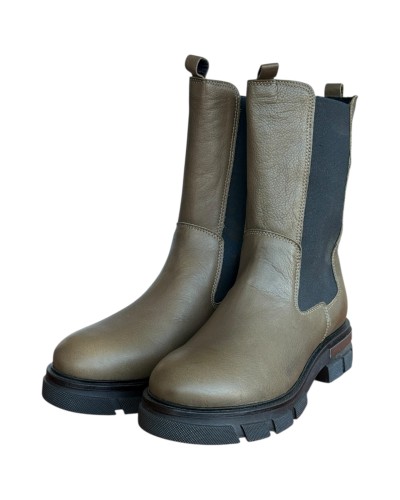 Δερμάτινο Γυναικείo Μποτάκι - N771