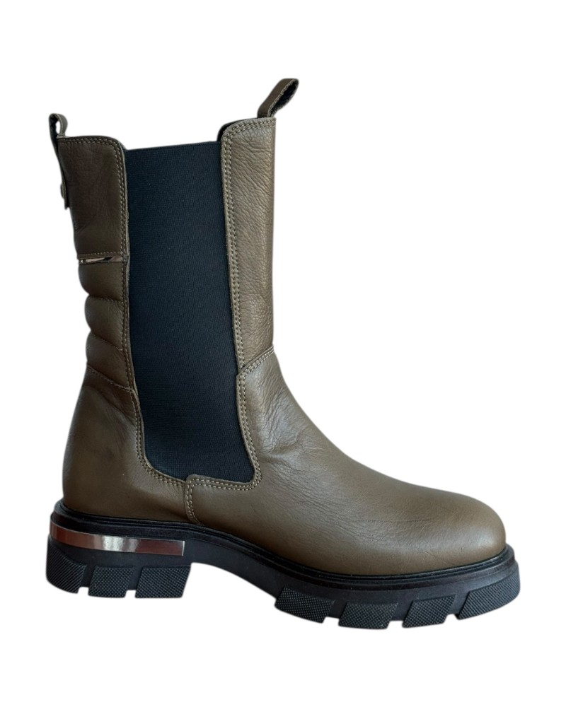 Δερμάτινο Γυναικείo Μποτάκι - N771