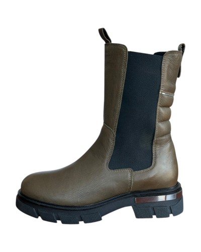 Δερμάτινο Γυναικείo Μποτάκι - N771