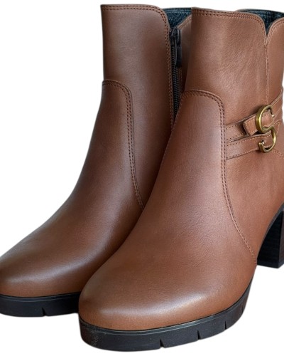 Δερμάτινο Γυναικείo Μποτάκι - N775