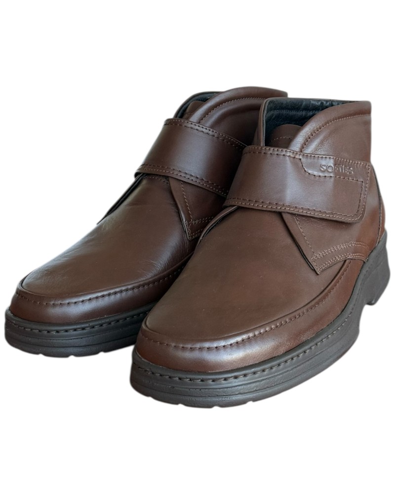  Δερμάτινο Ανδρικό Μποτάκι - N778