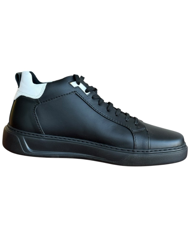  Δερμάτινο Ανδρικό Μποτάκι - N781