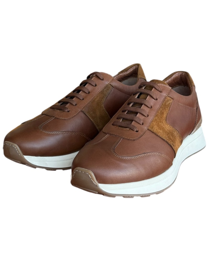  Δερμάτινο Ανδρικό Sneaker - N794