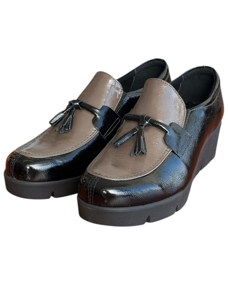  Δερμάτινο Γυναικείo Μοκασίνι - N8