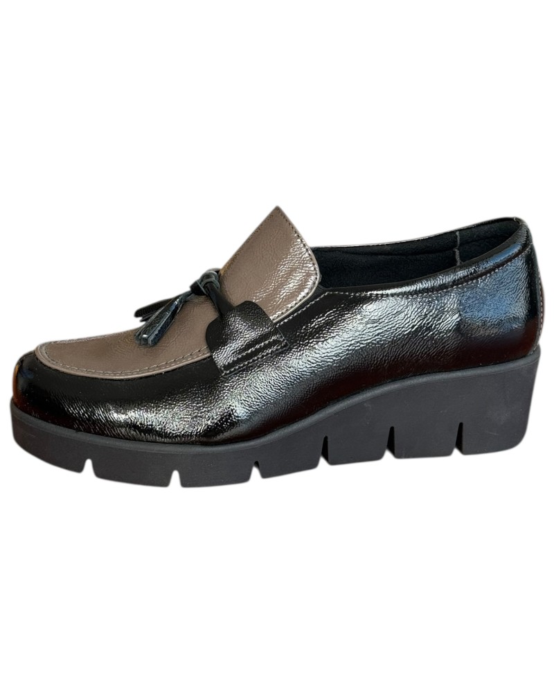  Δερμάτινο Γυναικείo Μοκασίνι - N8