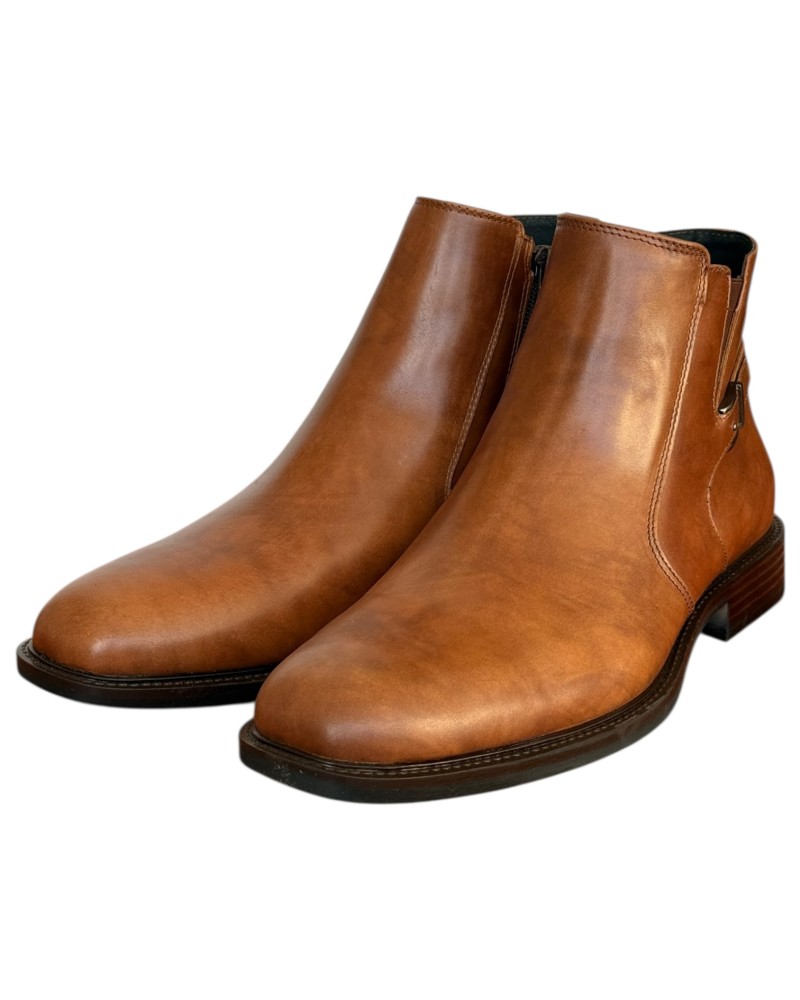  Δερμάτινο Ανδρικό Μποτάκι - N829