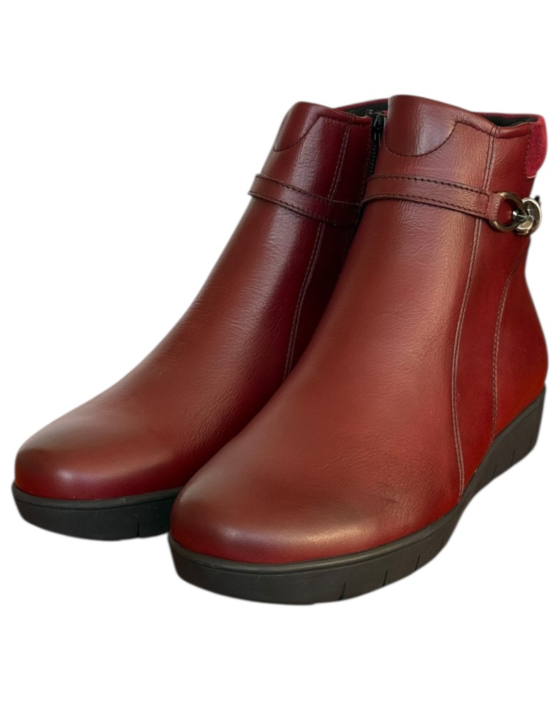 Δερμάτινο Γυναικείo Μποτάκι - N833