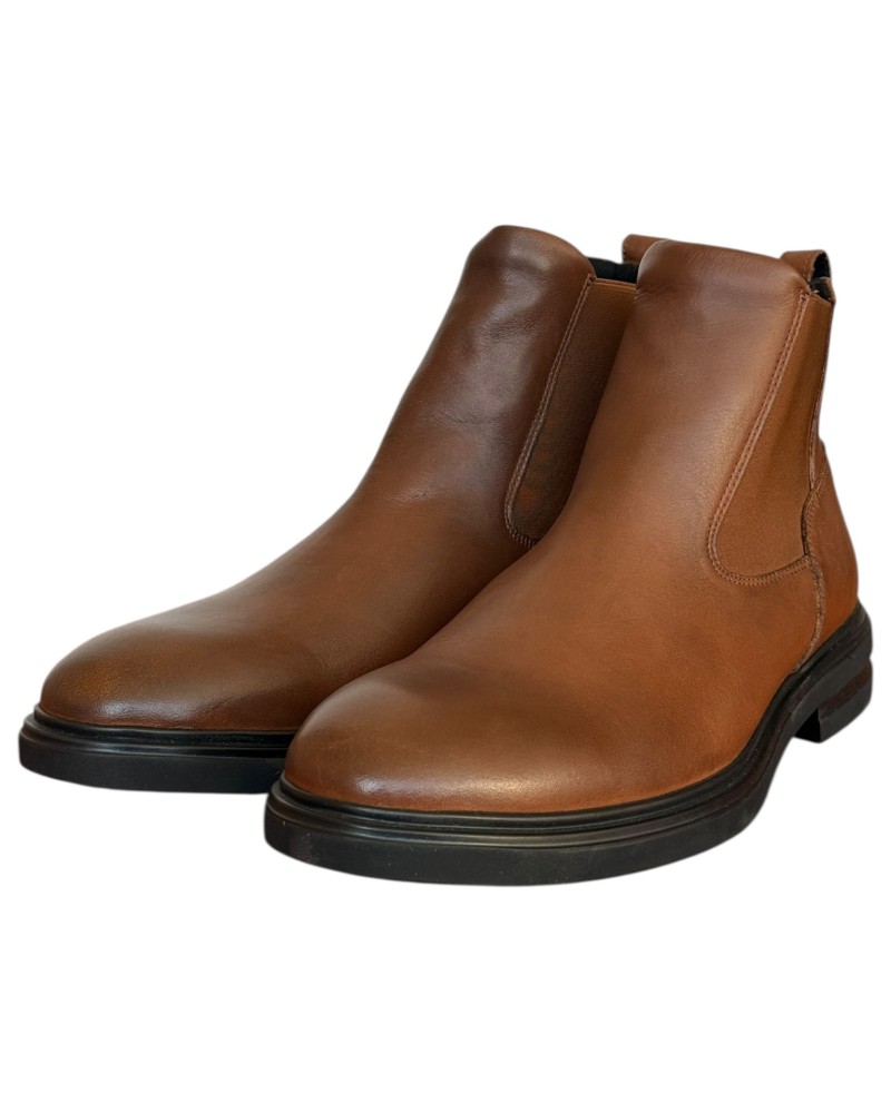  Δερμάτινο Ανδρικό Μποτάκι - N840