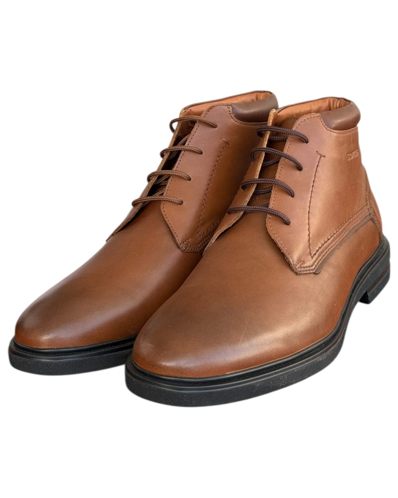  Δερμάτινο Ανδρικό Μποτάκι - N855