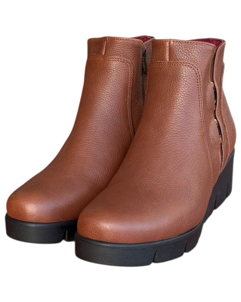 Δερμάτινο Γυναικείo Μποτάκι - N865