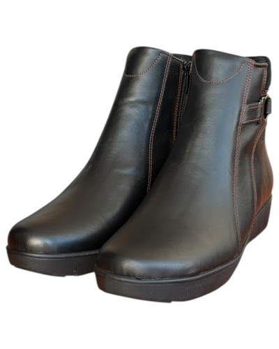 Δερμάτινο Γυναικείo Μποτάκι - N870