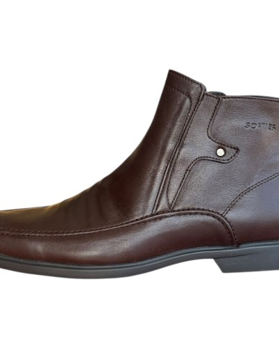  Δερμάτινο Ανδρικό Μποτάκι - N871