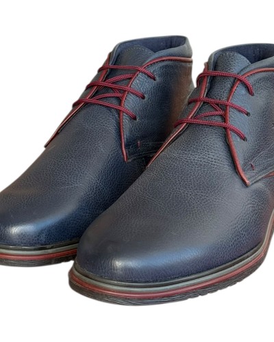  Δερμάτινο Ανδρικό Μποτάκι - N873