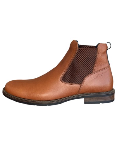  Δερμάτινο Ανδρικό Μποτάκι - N874