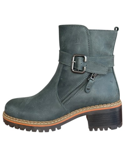 Δερμάτινο Γυναικείo Μποτάκι - N877