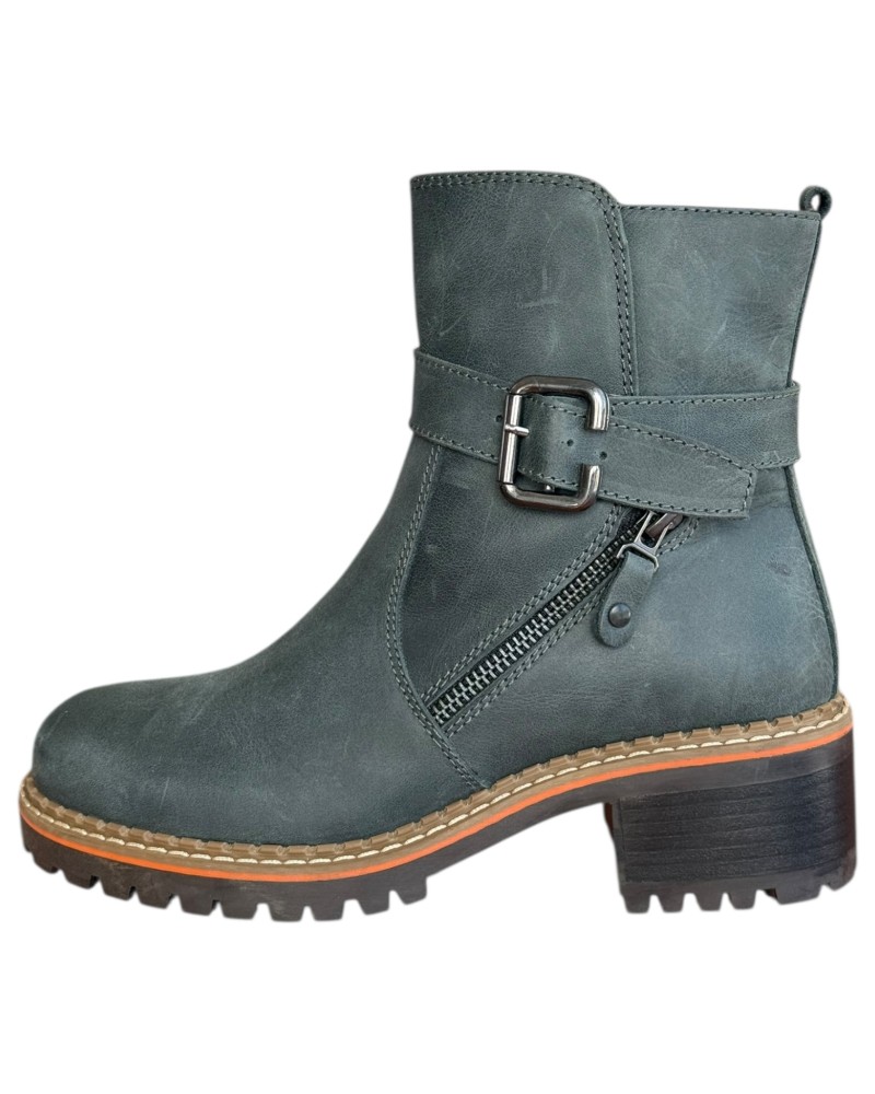 Δερμάτινο Γυναικείo Μποτάκι - N877