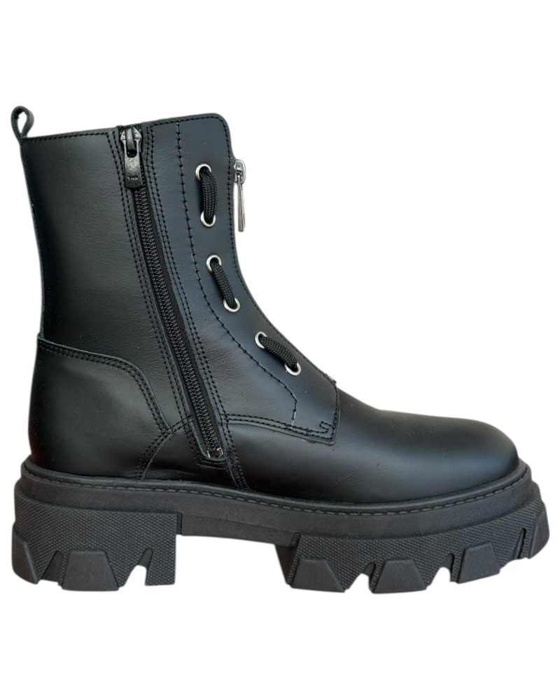 Δερμάτινο Γυναικείo Μποτάκι - N879