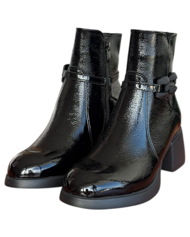 Δερμάτινο Γυναικείo Μποτάκι - N882