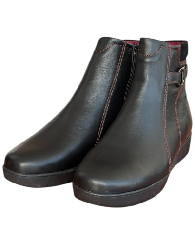 Δερμάτινο Γυναικείo Μποτάκι - N883