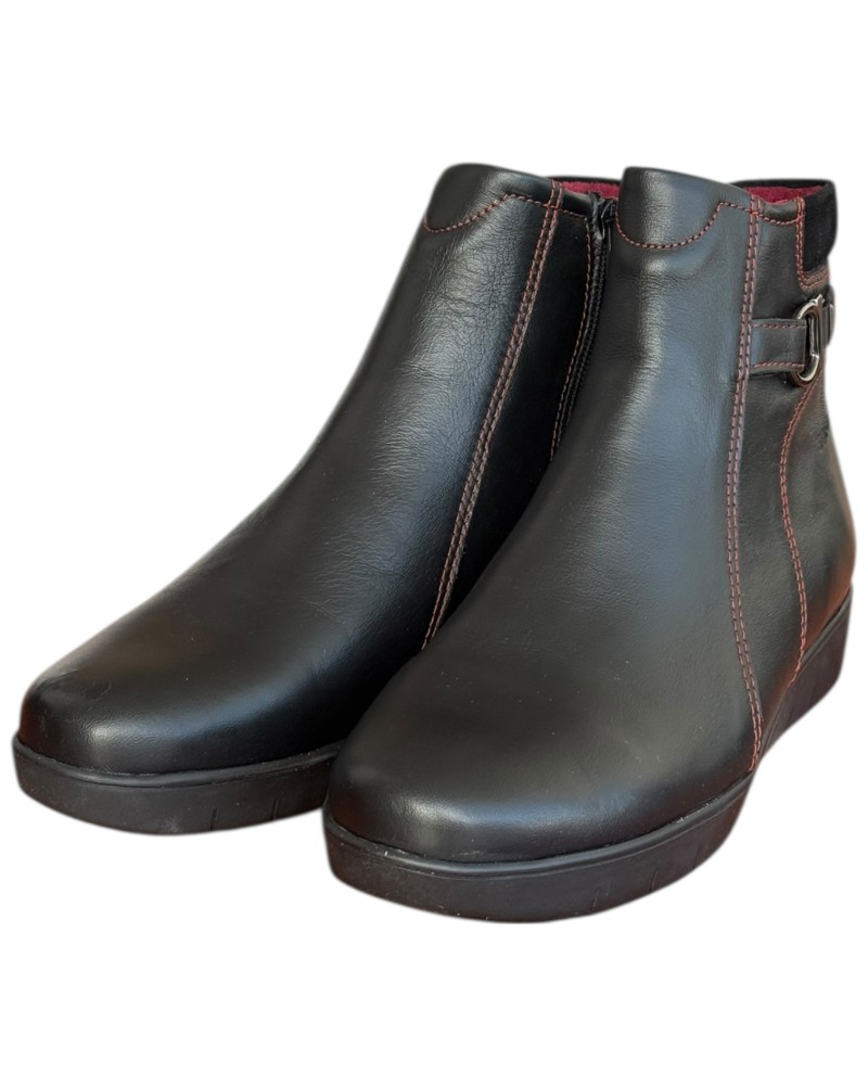 Δερμάτινο Γυναικείo Μποτάκι - N883