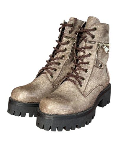 Δερμάτινο Γυναικείo Μποτάκι - N885