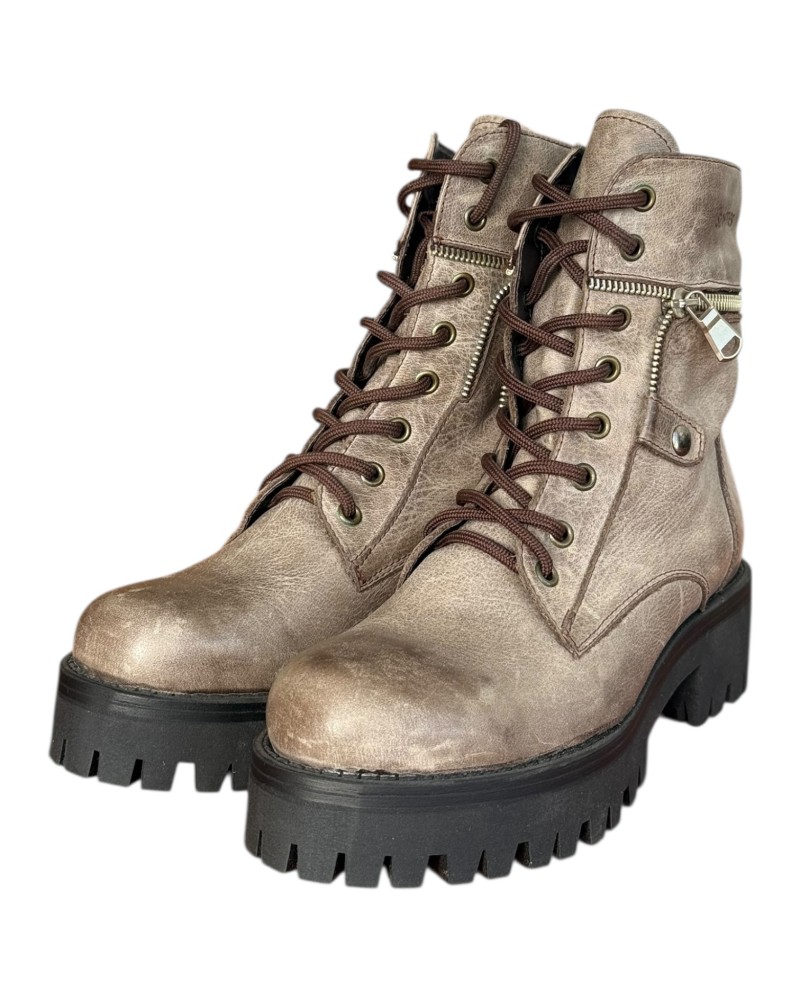 Δερμάτινο Γυναικείo Μποτάκι - N885