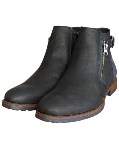  Δερμάτινο Ανδρικό Μποτάκι - N89