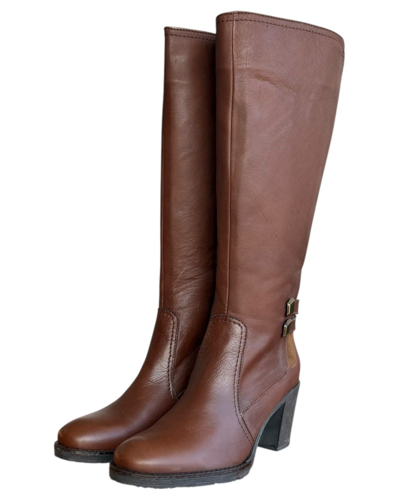 Δερμάτινη Γυναικεία Mπότα - N914