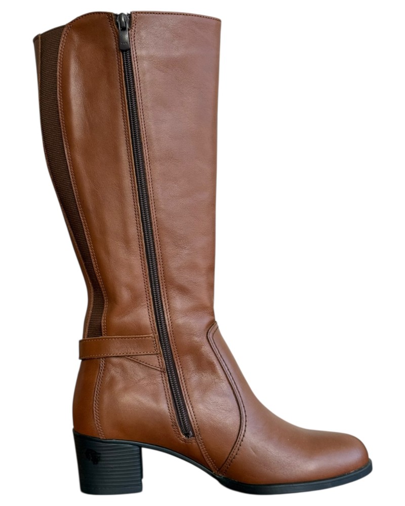 Δερμάτινη Γυναικεία Mπότα - N918