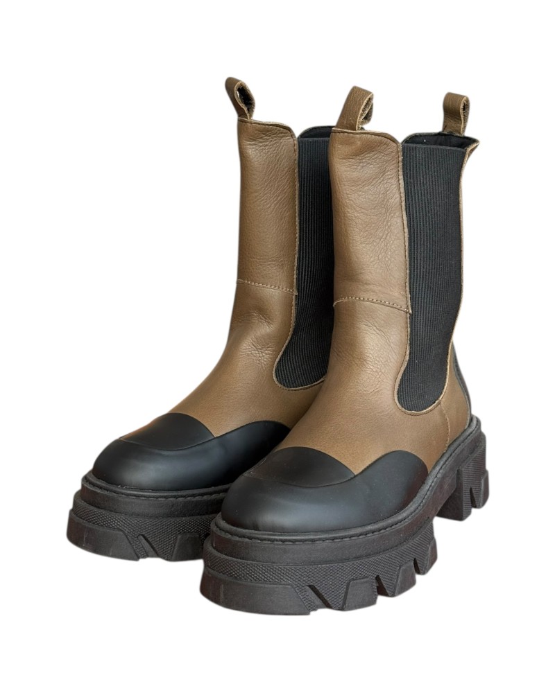 Δερμάτινο Γυναικείo Μποτάκι - N92