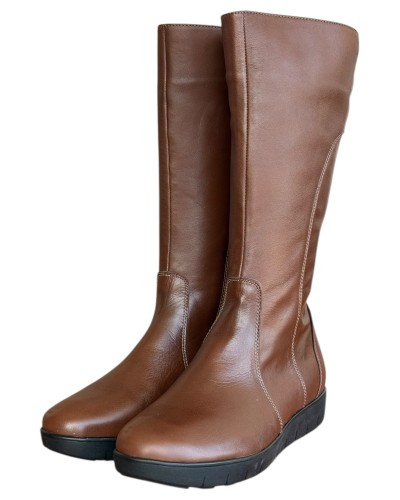 Δερμάτινη Γυναικεία Mπότα - N922