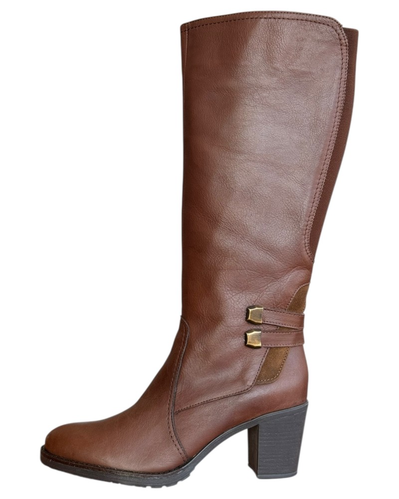 Δερμάτινη Γυναικεία Mπότα - N923