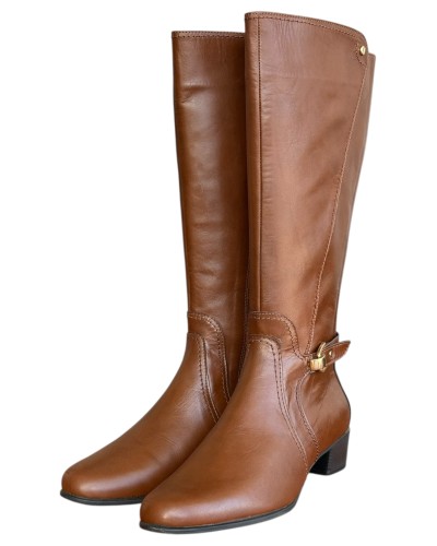 Δερμάτινη Γυναικεία Mπότα - N924