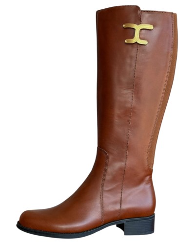 Δερμάτινη Γυναικεία Mπότα - N932