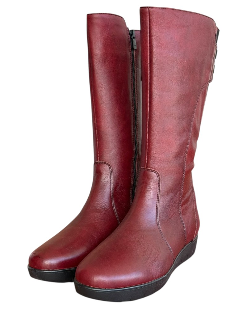 Δερμάτινη Γυναικεία Mπότα - N934