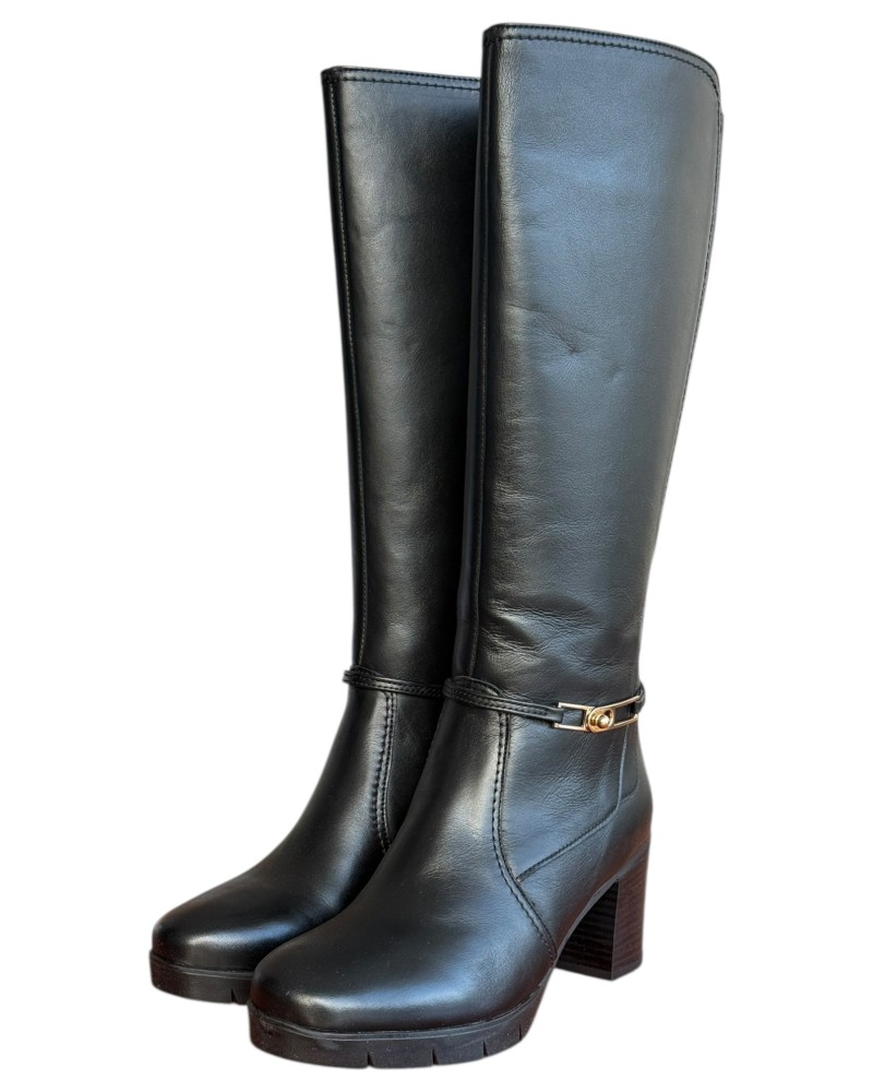 Δερμάτινη Γυναικεία Mπότα - N943