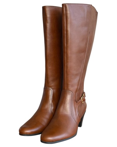 Δερμάτινη Γυναικεία Mπότα - N945