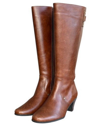 Δερμάτινη Γυναικεία Mπότα - N947