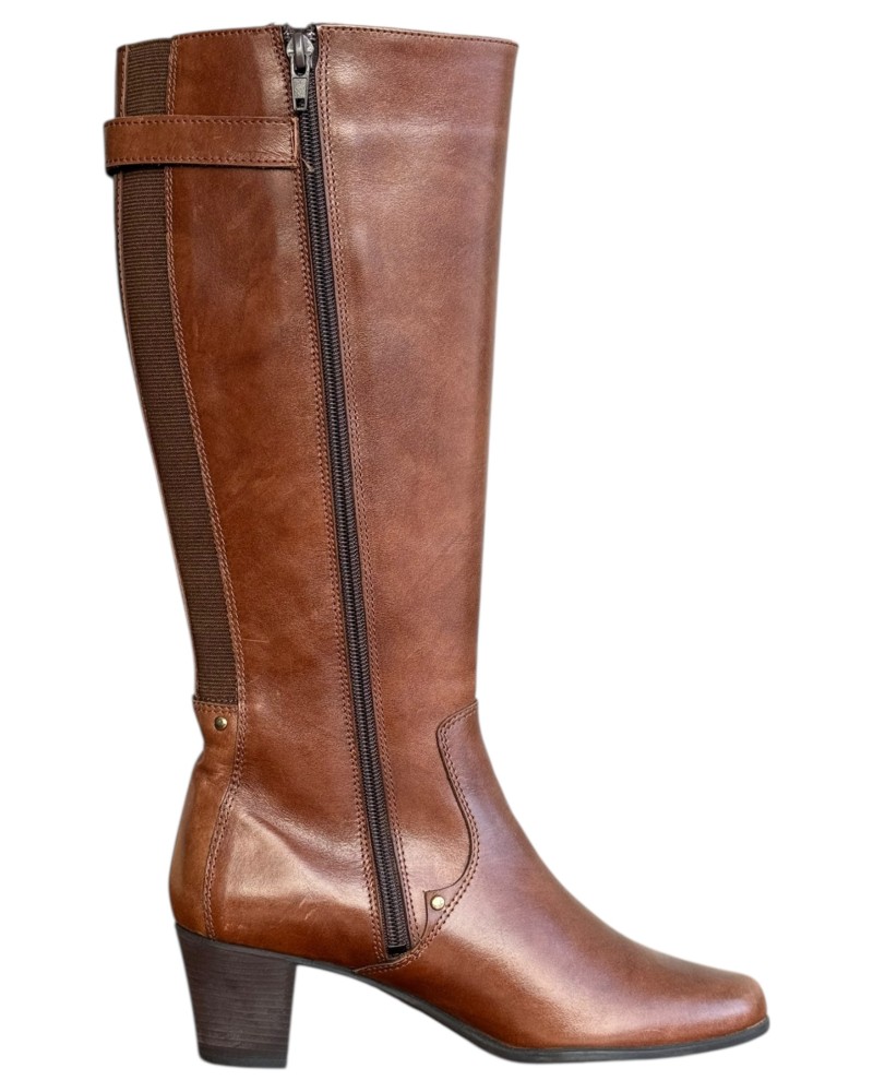 Δερμάτινη Γυναικεία Mπότα - N947