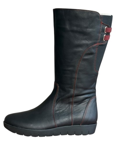 Δερμάτινη Γυναικεία Mπότα - N948