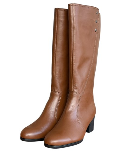 Δερμάτινη Γυναικεία Mπότα - N949