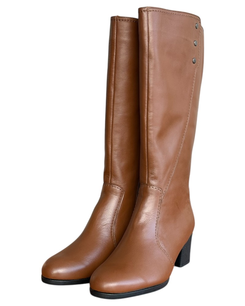 Δερμάτινη Γυναικεία Mπότα - N949