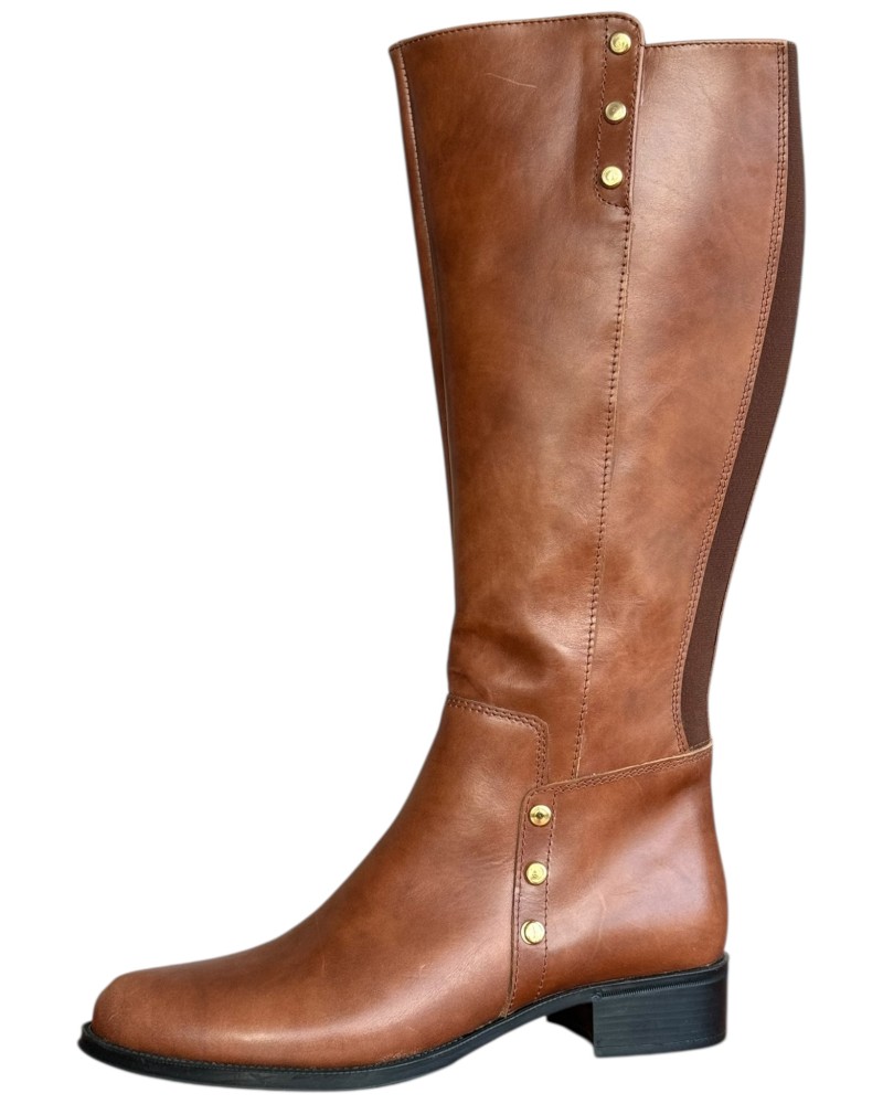 Δερμάτινη Γυναικεία Mπότα - N952