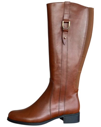 Δερμάτινη Γυναικεία Mπότα - N954