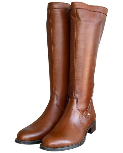 Δερμάτινη Γυναικεία Mπότα - N956