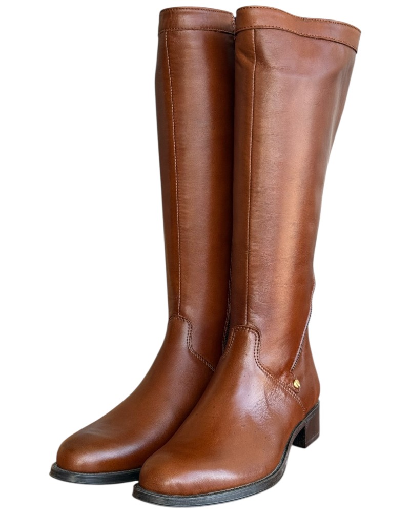 Δερμάτινη Γυναικεία Mπότα - N956