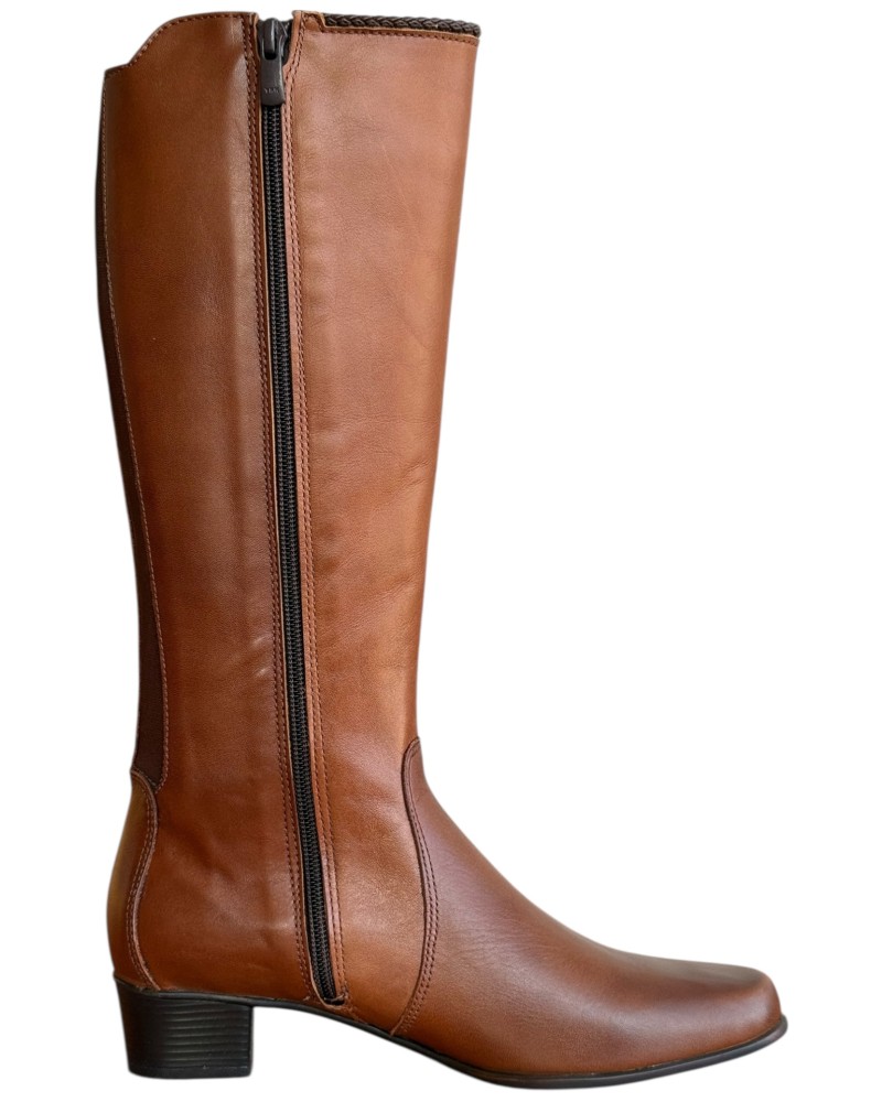 Δερμάτινη Γυναικεία Mπότα - N958