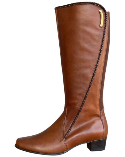 Δερμάτινη Γυναικεία Mπότα - N958